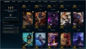 smurf diamante 4 43 champs - League of Legends LOL