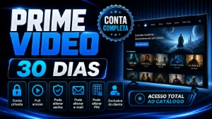 Prime Video 30 Dias | Conta Completa | Privada e Full Acesso - Assinaturas e Premium