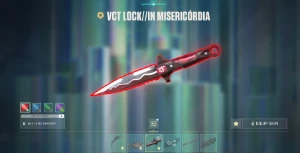 Conta de Valorant com faca Lock-in