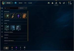 Conta unranked com 11 skins e 26 champs - League of Legends LOL