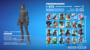 Conta Fortnite Com 109 Skins