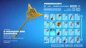 Conta Fortnite Com 109 Skins