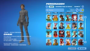 Conta Fortnite Com 109 Skins