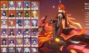 Conta genshin mavuika + neffer + raiden ar 50 (ASIA)