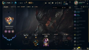 Conta Lol Lvl 53|Unranked|31 Campeões|13 Skins| 2022 |1 Skin