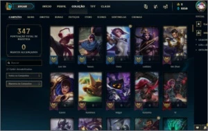 conta platina 4 - League of Legends LOL