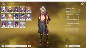 Itto + Keqing + Harpa Celestial NVL 10 - Genshin Impact