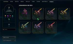 ✨ Conta LOL Lvl 96 - 84 champions / 104 skins! ✨ ✨ - League of Legends
