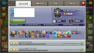 Conta Clash of clans cv11