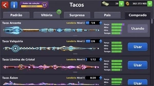 8 BALL POOL 300M DE FICHAS, VIP ESMERALDA, TODOS LENDÁRIOS - Outros