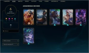 CONTA UNRANKED LVL 34 - League of Legends LOL