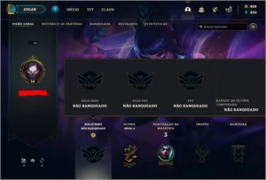 CONTA UNRANKED LVL 34 - League of Legends LOL