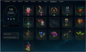 CONTA PLATINA 2 SOLO/SUO, TODOS OS CAMPEÕES E 110 SKINS - League of Legends LOL