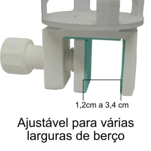 Suporte Ajustável para Babá Eletrônica VB603 e BM603 - Artesanato e Personalizados