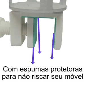 Suporte Ajustável para Babá Eletrônica VB603 e BM603 - Artesanato e Personalizados