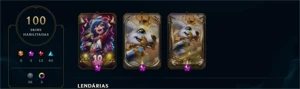 conta LOL (100 skins, maioria de ADC) - League of Legends