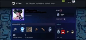 conta steam com 41 jogos sendo elas 23 jogos comprados