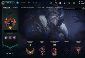 CONTA LOL - LVL 380+ - 151 SKINS R$500,00 GASTO (ÚNICO DONO) - League of Legends