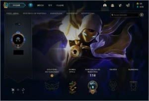 Conta lol LV 54 de 2020 - League of Legends