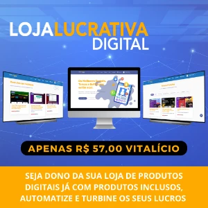 Seja Dono Da Sua Loja De Produtos Digitais Já Com Produto - Outros