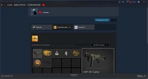 CONTA STEAM LVL 30 CSGO PRIME 3MEDALHAS - Counter Strike