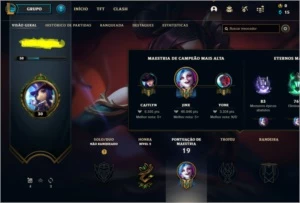 LOL| SMURF COM 9 SKINS GARANTIDAS| GMAIL NAO CONFIRMADO! - League of Legends