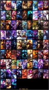 Conta LOL Platina3 C/4 prestígios 8 gemas 9956K RP Baratinha - League of Legends