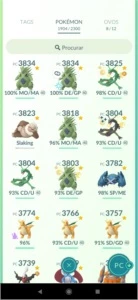 Conta pokemon nivel 44 - Pokémon