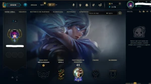 5 contas main Riven - League of Legends LOL