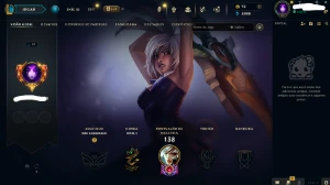 5 contas main Riven - League of Legends LOL