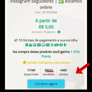 [MELHOR PREÇO] 100 Seguidores Instagram por apenas R$ 4,99 - Redes Sociais