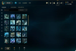 Conta Ex Mestre Todos Champs 204 Skins - League of Legends LOL