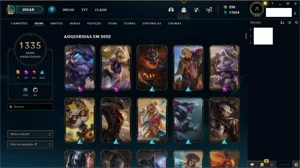 Conta com todas as skins (ou quase, tem riot singed) - League of Legends LOL