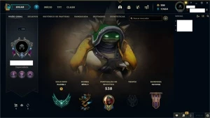 Conta com todas as skins (ou quase, tem riot singed) - League of Legends LOL