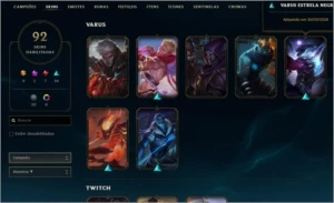 Conta Lol - League of Legends
