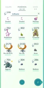Pokémon Go Conta LVL 33