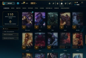 Prata 2 com 60 Champs e 39 Skins ( JG / ADC / MID ) - League of Legends LOL