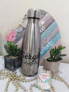 Garrafa Térmica Personalizada 350 ml - Artesanato e Personalizados