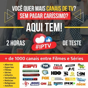 🔊 Ei, você está cansado de pagar caro por assinaturas de TV - Softwares e Licenças
