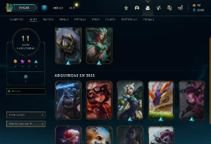 Conta LOL Prata 2, WIN 24pdl - League of Legends