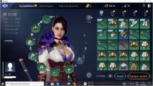 Mir4 conta do lv 20 ao lv40 up