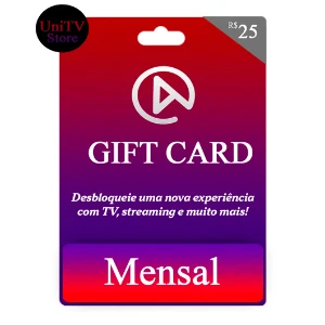 UniTV Recarga Mensal - Gift Cards