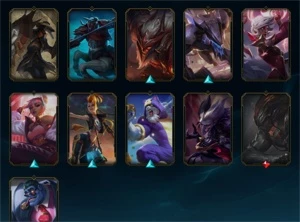 conta lol lvl 533; platina 3; 112 skins. - League of Legends