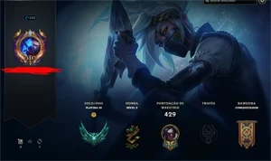 conta lol lvl 533; platina 3; 112 skins. - League of Legends