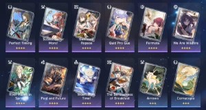 Dan Heng Imbibitor Lunae (E3), Himeko, Welt, Bronya - Genshin Impact