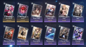 Dan Heng Imbibitor Lunae (E3), Himeko, Welt, Bronya - Genshin Impact