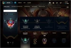 Conta platina 3 baratinha com 6 skins e 32 champs - League of Legends LOL