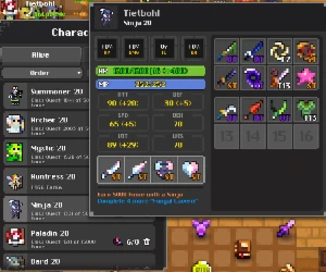 Conta ROTMG Pet Divino Combinação Prf (Realm of The Mad God) - Outros