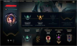 Conta Platina lv 405 + 148 Skins + Todos os campeões