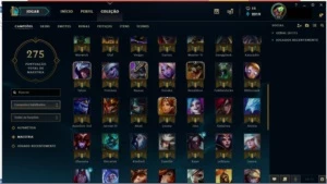 Conta League of Legends prata 4 LOL